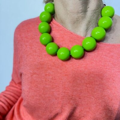 PISTACCHIOPERLA girocollo