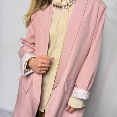 INES blazer foderato