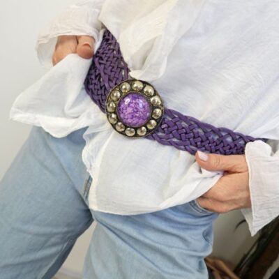 RAPUNZEL cintura vera pelle
