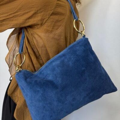 AMBER borsa camoscio