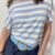righe azzurro