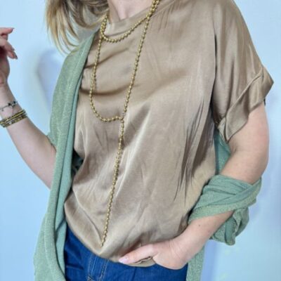 MADEMOISELLE blusa raso
