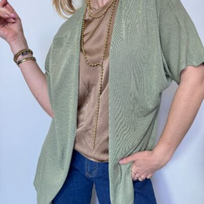 COCCINELLA cardigan con lurex