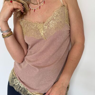 LUREX top rosa