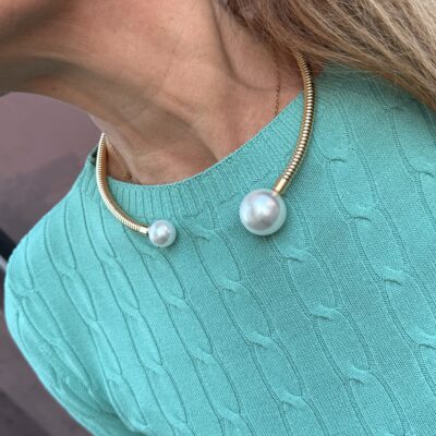 PERLA girocollo semirigido oro