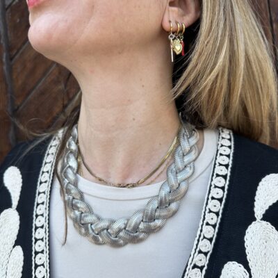 RETRO' collana argento