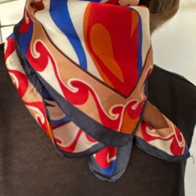 FANTASY  foulard base blu