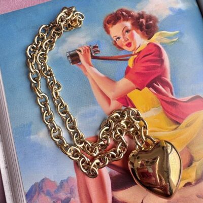 AMAMI girocollo cuore ORO