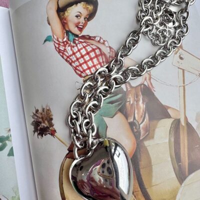 AMAMI girocollo cuore ARGENTO