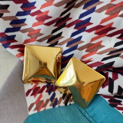 RUBIK orecchini oro