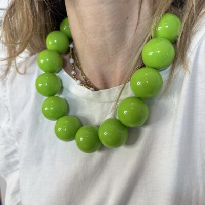 PISTACCHIOPERLA girocollo