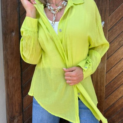 SUMMER camicia mussola di cotone