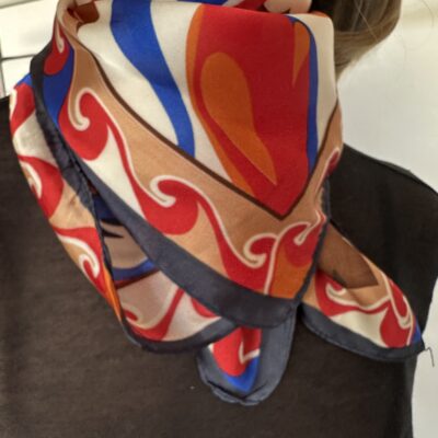 FANTASY  foulard base blu