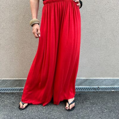 MAREA pantalone viscosa liscio