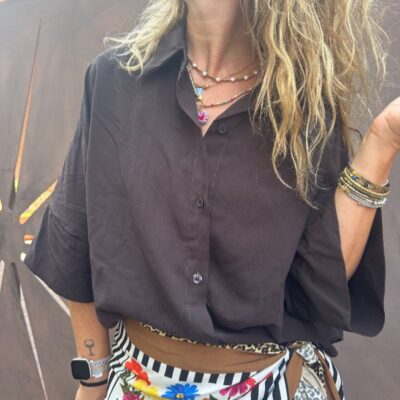 SOFFIO camicia tinta unita