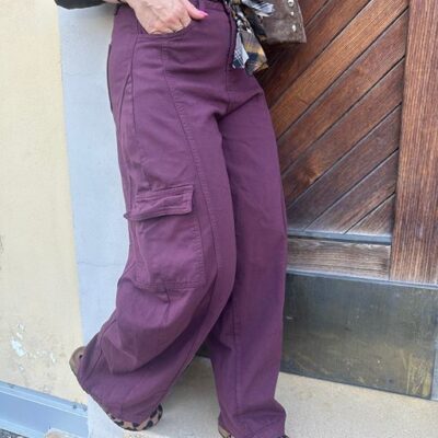 CARGO jeans  bordeaux