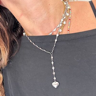 CUORICINI collana argento