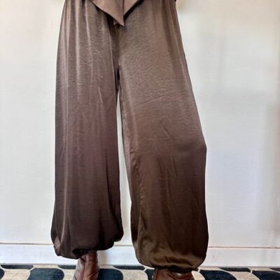 PRINCESS pantalone in raso