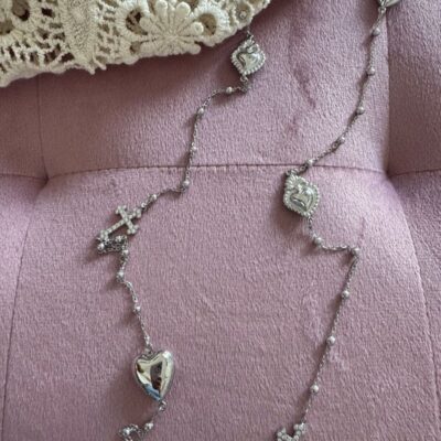 ROSE collana argento